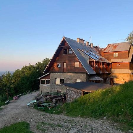 Schronisko Gorskie Pttk Na Jaworzynie Krynickiej 克雷尼察 外观 照片